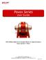Pavos Series. User Guide nm High Power Faraday Rotators & Optical Isolators Large Aperture (>5mm)
