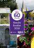 Results Booklet 2018 Listowel, Co. Kerry National TidyTowns Winners, 2018