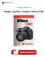 Download Magic Lantern Guides: Nikon D80 pdf