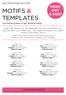 FIND THE TEMPLATE YOU REQUIRE ON THE CONTENTS LIST BELOW AND JUST PRINT OUT THE PAGE OR PAGES YOU NEED FROM YOUR PRINT MENU