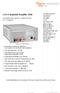 LVA 4-Quadrant Amplifier 1000