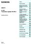 13 A. Temperature regulator FM SIMATIC. S7-300 Temperature regulator FM Preface. Product Overview