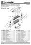 Parts Sheet. MXB63P Profiled Rail, Belt-Drive Actuators 63mm (2-1/2 inch) Series EXPLODED VIEW - MXB63P _02. Models: MXB63PBWS50