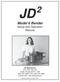 JD 2. Model 6 Bender Setup and Operation Manual