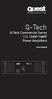 Q-Tech. Q-Tech Commercial Series QTA 1360P/1480P Power Amplifiers. User Manual