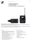 evolution wireless G4 ew 500 BOOM G4 Pro Camera Plug-on Transmitter set