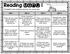Reading Menu 1. Complete one reading activity for each day. Draw a picture about something you read. Write a sentence to describe your picture.