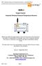 IWR-1 Wireless Pressure & Temperature Receivers - Operating Manual IWR-1. Single Channel Industrial Wireless Pressure/Temperature Receiver