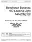 Beechcraft Bonanza HID Landing Light Assembly Kit