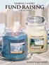 YANKEE CANDLE. - fund raising spring collection. Scented pages inside!