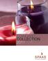 Knowledge of the market. Candles have become a life-style item. A STRONG BRAND NAME INSPIRES CONFIDENCE. You can trust in the Spaas quality guarantee.