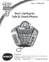User s Manual Buzz Lightyear Talk & Teach Phone