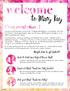 to Mary Kay Alright...time to get started!! Book & Hold Your Perfect/Power Start! Hand out Debut Thank You Party Invites!