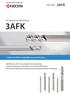 3AFK 3AFK. For Aluminum Machining. 3-Flute End Mill for High Efficiency and Precision. Solid End Mill