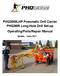 PHQ3000LHP Pneumatic Drill Carrier PHQ36IR Long-Hole Drill Set-up Operating/Parts/Repair Manual. Update June 2017