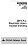 25kV A.C. Electrified Lines - Traction Bonding