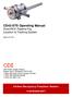 CD42-STS Operating Manual Diver/ROV Pipeline Pig Location & Tracking System