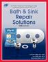 Bath & Sink Repair Solutions