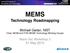 MEMS Technology Roadmapping