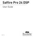 Saffire Pro 24 DSP. User Guide FA
