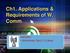 Ch1. Applications & Requirements of W. Comm.