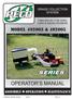 SERIES OPERATOR S MANUAL MODEL & ASSEMBLY OPERATION MAINTENANCE GRASS COLLECTION SYSTEM TRAILER/VAC FOR ZERO TURN & RIDING MOWERS