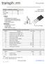 TPH3207WS TPH3207WS. GaN Power Low-loss Switch PRODUCT SUMMARY (TYPICAL) Absolute Maximum Ratings (T C =25 C unless otherwise stated)