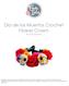 Dia de los Muertos Crochet Flower Crown