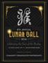 Cele ating e Year of e Monkey COMMUNITY ORGANIZATION PARTNERSHIPS P1 8TH ANNUAL LUNAR BALL MARCH 12, 2016 LUNARBALL.ORG