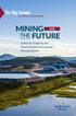 on Mineral Development MINING THE FUTURE A Plan for Growth in the Newfoundland and Labrador Mining Industry