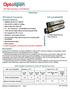 Datasheet. SFP Optical Transceiver Product Features SFP-11D-M550T85. Applications. Description. SFP 550m transceiver 1G SX Ethernet