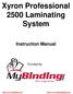 Xyron Professional 2500 Laminating System