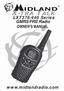 GMRS/FRS Radio OWNER'S MANUAL