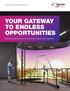 YOUR GATEWAY TO ENDLESS OPPORTUNITIES