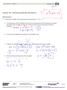 Lesson 18: Solving Quadratic Equations