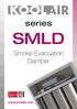series SMLD Smoke Evacuation Damper