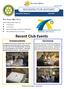 Recent Club Events WASHINGTON ROTARY. The Late Edition. Club Visioning. Thanksgiving Baskets. Newsletter Volume 6 Club 2353 T HE F OUR W AY T E S T