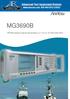 Advanced Test Equipment Rentals ATEC (2832) MG3690B. RF/Microwave Signal Generators, 0.1 Hz to 70 GHz/325 GHz