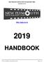 New Plymouth Camera Club (Incorporated 1968) Operating As The.   HANDBOOK. NPPC 2019