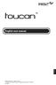 toucan English user manual G B R82 A/S. All rights reserved. The R82 logo and the Toucan are registered trademarks of R82 A/S.