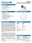 AH323-G. 2W High Linearity 5V 2-Stage Amplifier. Applications. Product Features. Functional Block Diagram. General Description.