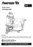 Coil Roofing Nailer. Operator's Manual. keep this manual for Future reference. Model No CRN175P IMPORTANT: