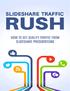 SlideShare Traffic Rush