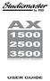 AX Professional Power Amplifiers USER GUIDE