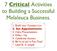 7 Critical Activities to Building a Successful Melaleuca Business.