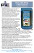 Model 422 Diagnostic Thermocouple & Milliamp Calibrator Operating Instructions