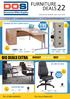 FIVE BIG DEALS EXTRA. Tel: Furniture Deals 22 LEATHER COLOURS ERGONOMIC DESK WITH 3 DRAWER PEDESTAL CONTRACT FILING CABINET