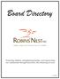 Board Directory. Protecting children, strengthening families, and empowering our communities through innovative, life-enhancing services.