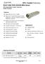 SFP+ Tunable Preliminary. EOLP-1696-TDW-23XXXN MSA Series. Features. Applications. Ordering Information