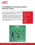 TS1105/06/09 Current Sense Amplifier EVB User's Guide